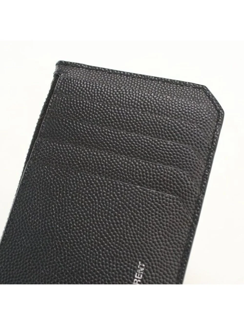 ★SOLD★ Saint Laurent Fragment Zip Pouch Coin Case Calf - Picture 6 of 6